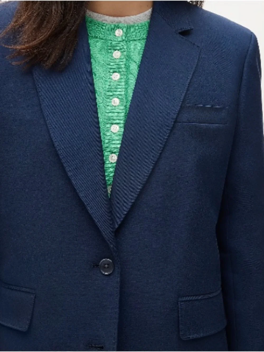 J. Crew Gamine blazer in cotton-blend twill CS650